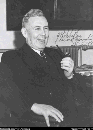 Portrait of Prime Minister Ben Chifley, 18 May 1948 [picture].