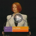 Video of of the opening remarks by the Hon Julia Gillard MP