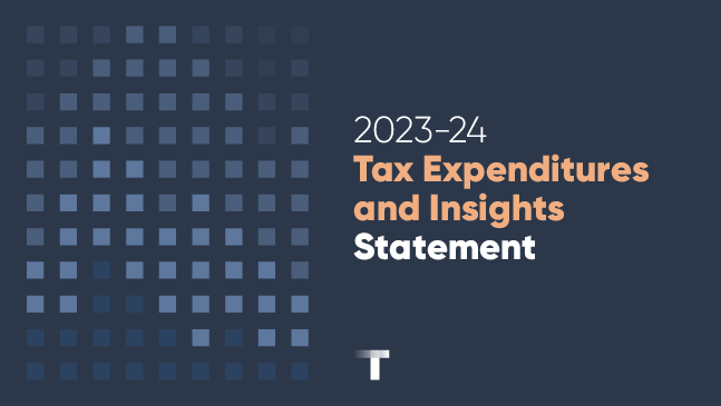 2023-24 Tax Expenditures and Insights Statement