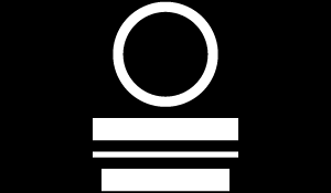 Stacked reverse logo