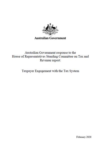 Taxpayer Engagement with the Tax System