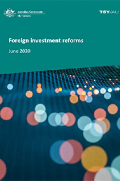 Foreign investment reforms