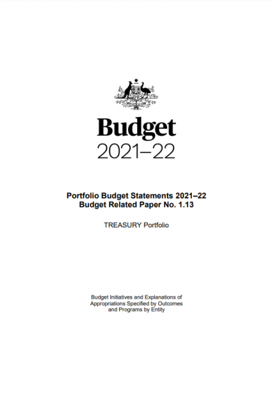 Portfolio Budget Statements 2021-22