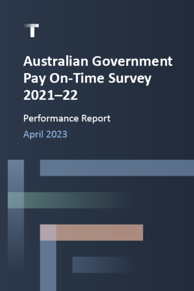 Pay On-Time Survey - Performance Report 2021-22