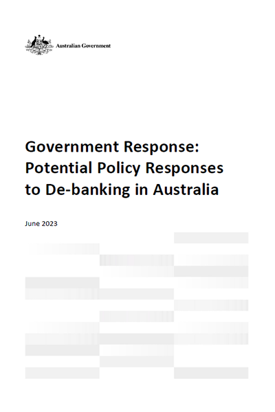 Cover of government response