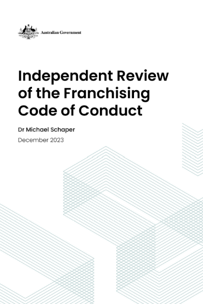 Franchising Code of Conduct Final Report thumbnail