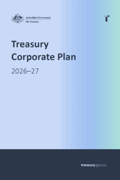 Treasury Corporate Plan 2026–27
